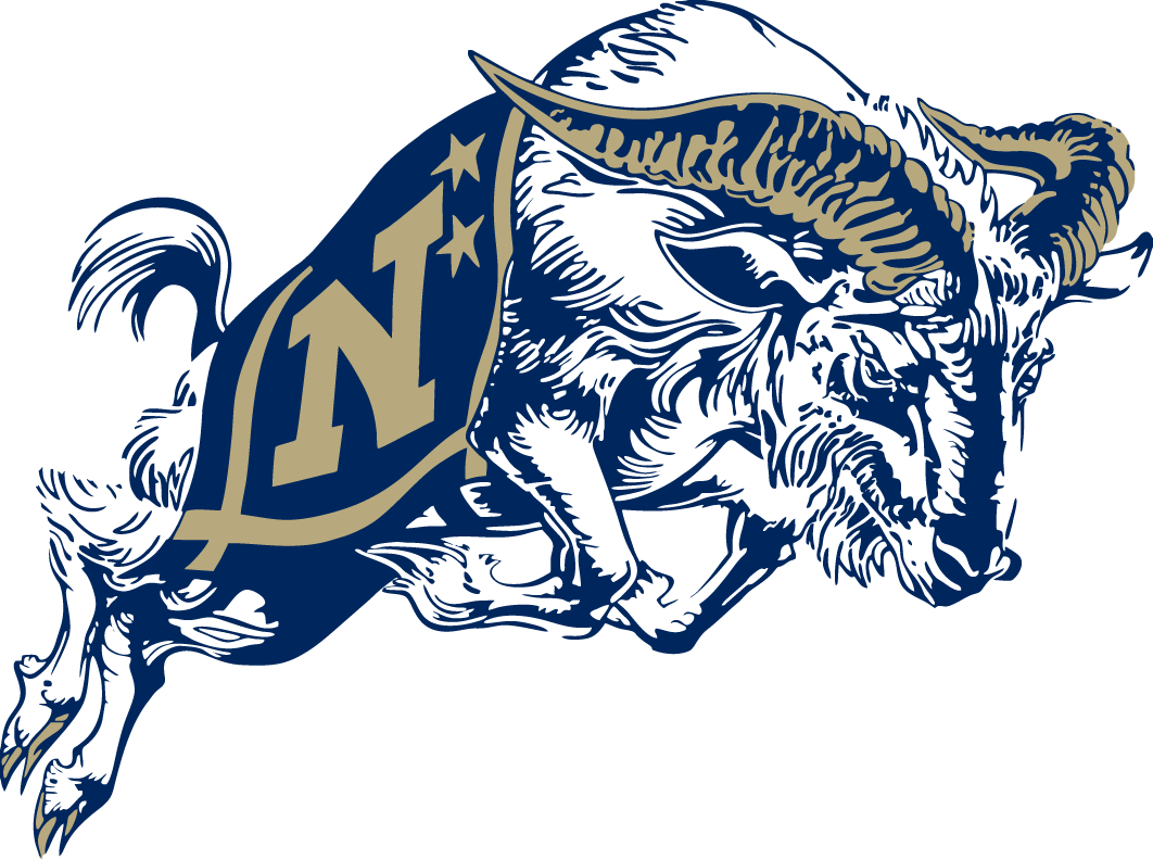 Navy Midshipmen 1998-Pres Secondary Logo v2 diy DTF decal sticker